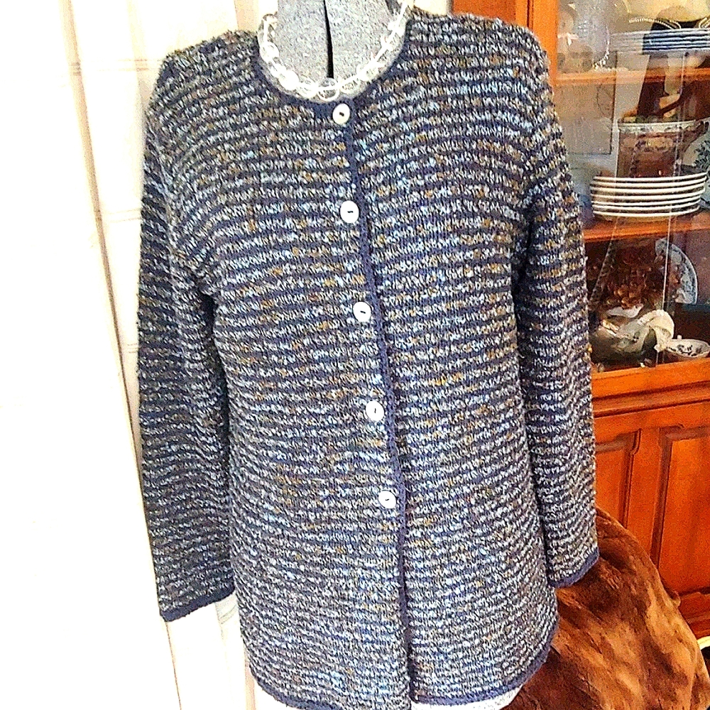 Peruvian Connection 100% Wool Sweater - image 1